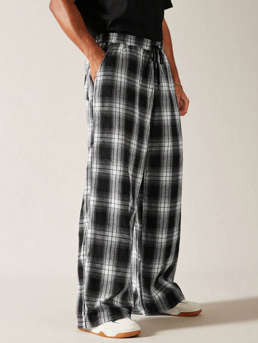 Pantalones tejidos para hombre SWAVVY, moda minimalista, adecuados para verano y escuela.