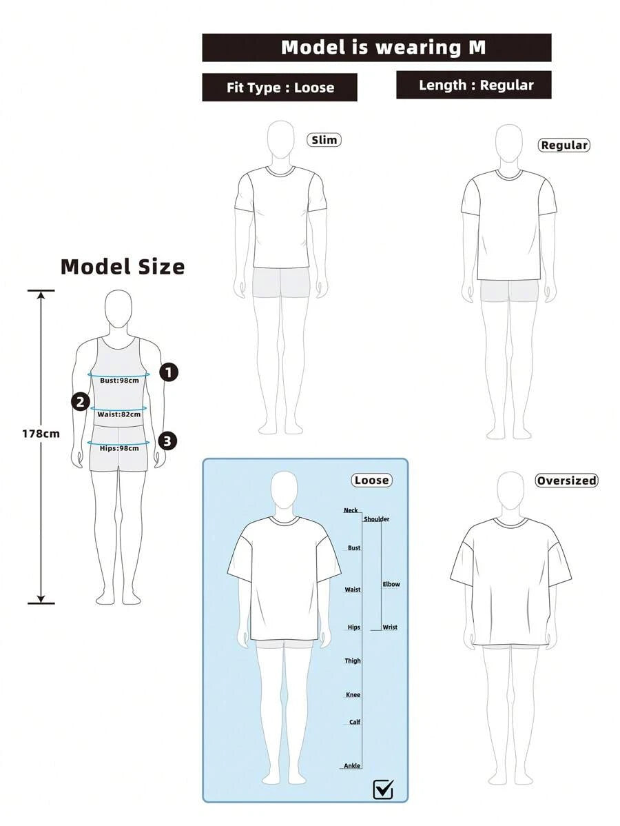 ROMWE MEN Winx Club X ROMWE - Camiseta deportiva de manga corta con diseño de anime y bloques de color, malla y gráfico, para hombre
