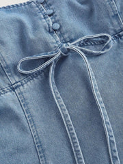 Women Denim Mini Dress Casual Fitted Sleeveless Blue, Summer Outfits For Women, Summer Dresses For Women, Spring Outfits For Women, Vacation Outfits Women, Sun Dresses For Women, Vacation Outfits Wom