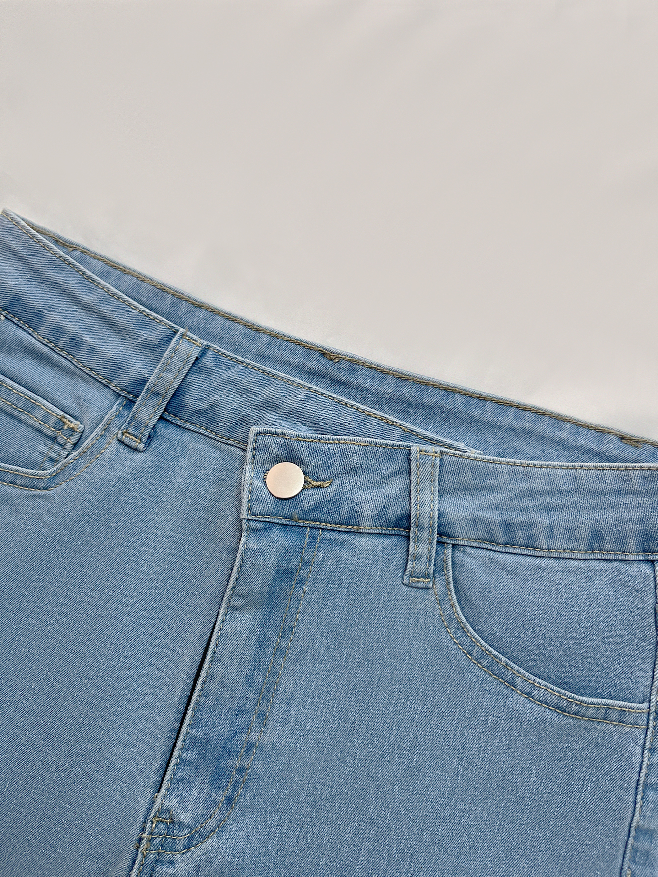 TECCULI - Pantalones cortos vaqueros de primavera y verano para mujer, cintura media, ajustados, con diseño de chica sexy, con borlas y borde sin rematar, corte A