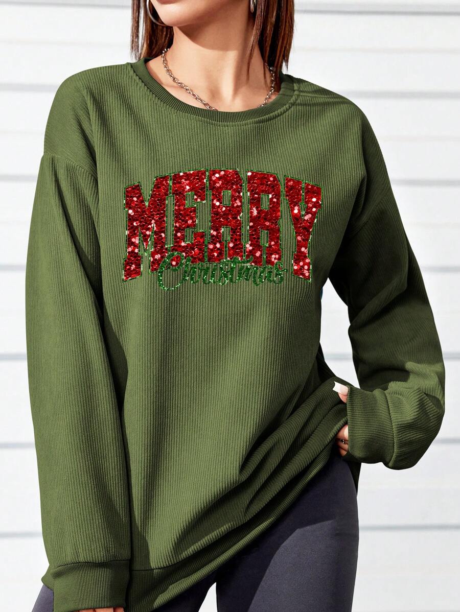 Sudadera deportiva de manga larga con cuello redondo para mujer de INAWLY, otoño-invierno