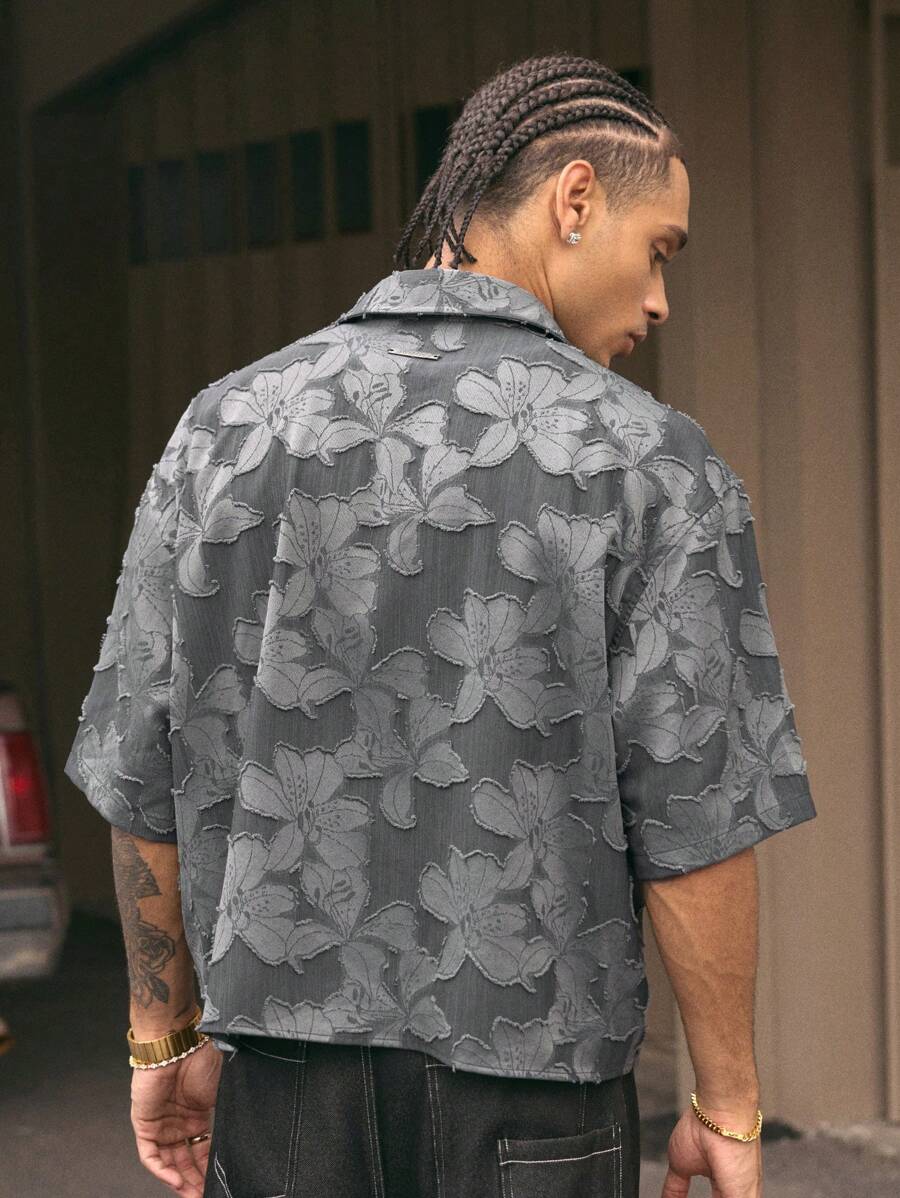 Camisas holgadas de manga corta con cuello vuelto para hombre de AXEPEAK, tallas múltiples