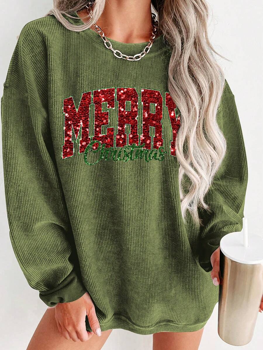 Sudadera deportiva de manga larga con cuello redondo para mujer de INAWLY, otoño-invierno