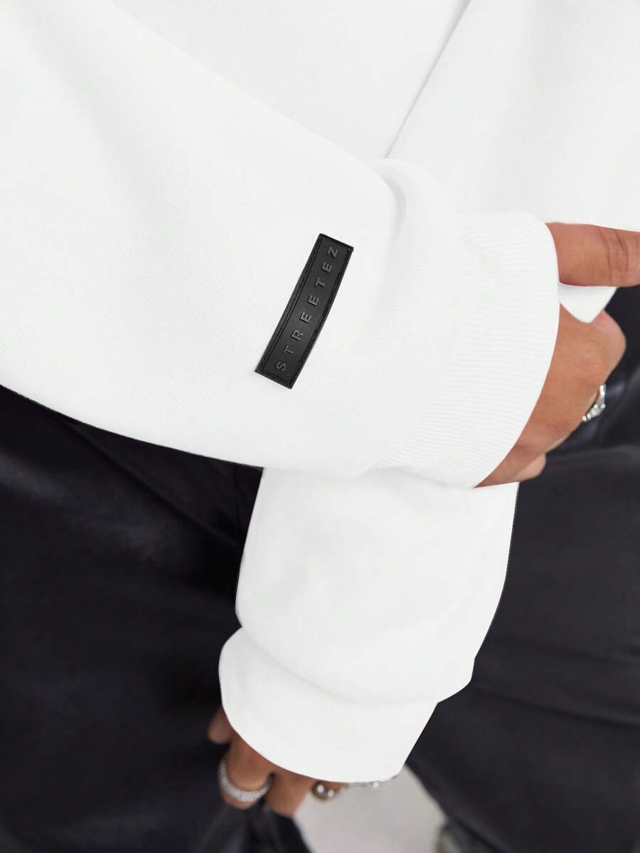 Sudadera holgada corta de manga larga para hombre AXEPEAK