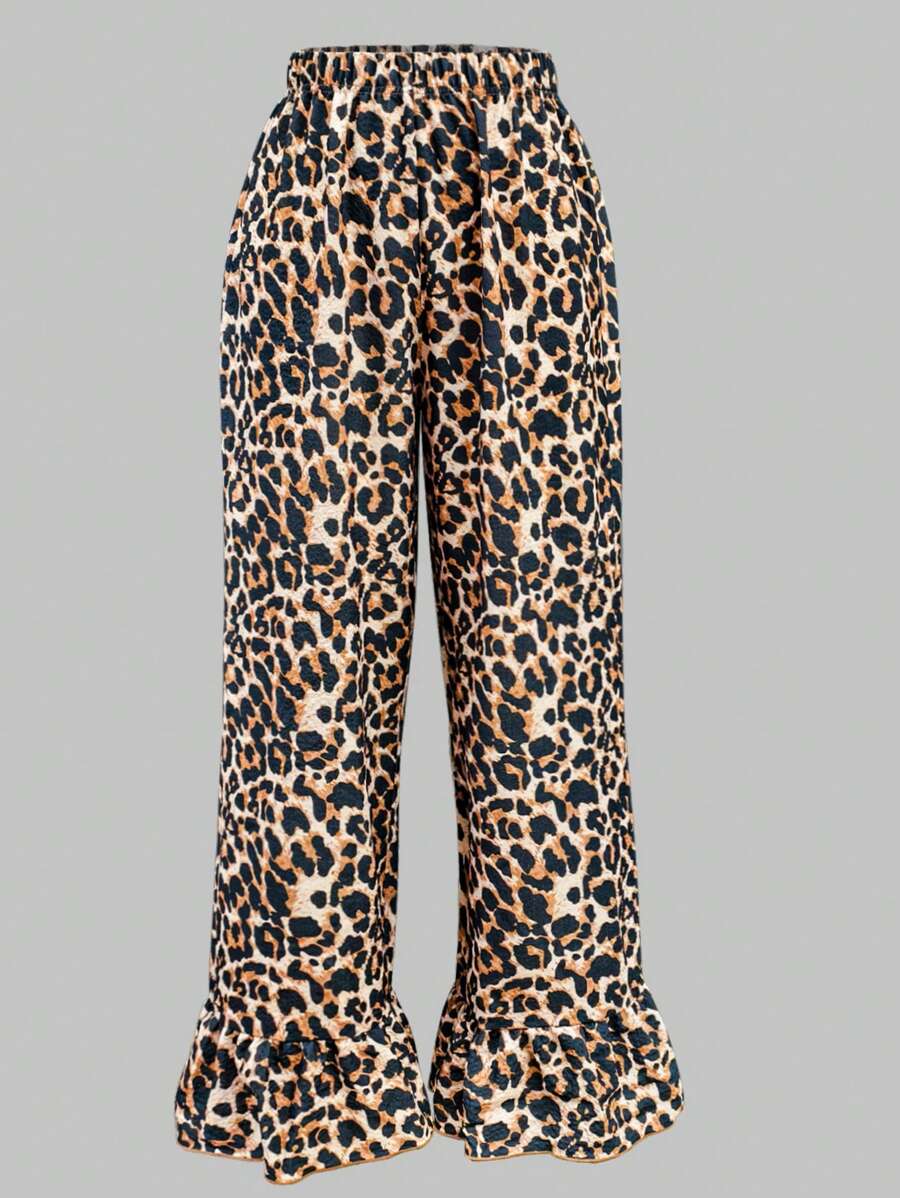 Pantalones casuales sencillos de moda para uso diario para mujer de INAWLY