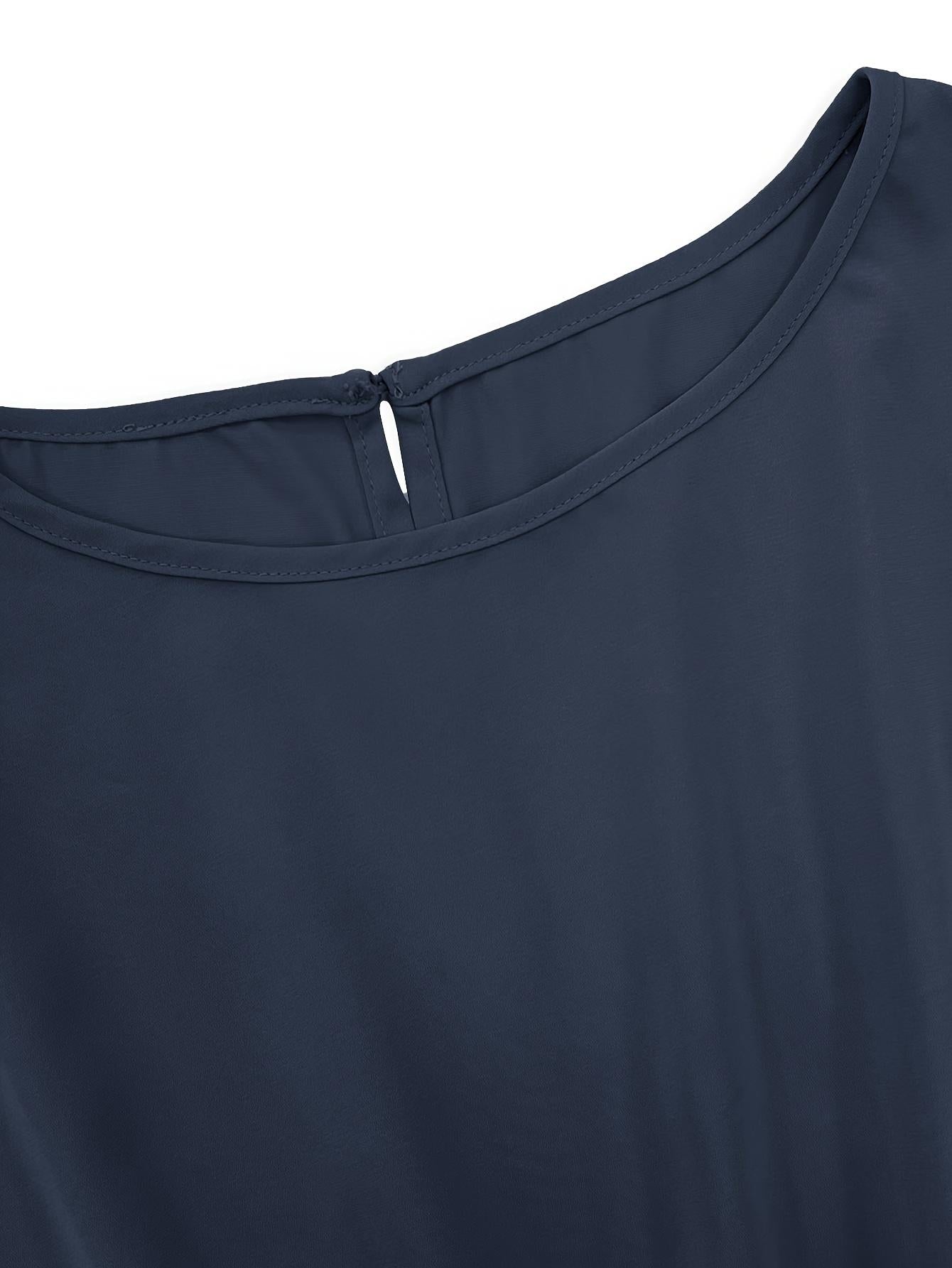 Mono informal verde claro TECCULI para mujer con lazo en la cintura. Manga corta, corte holgado, cuello redondo. Perfecto para vacaciones de primavera/verano, citas y desplazamientos. Conjunto de vacaciones, corte holgado, tejido texturizado.