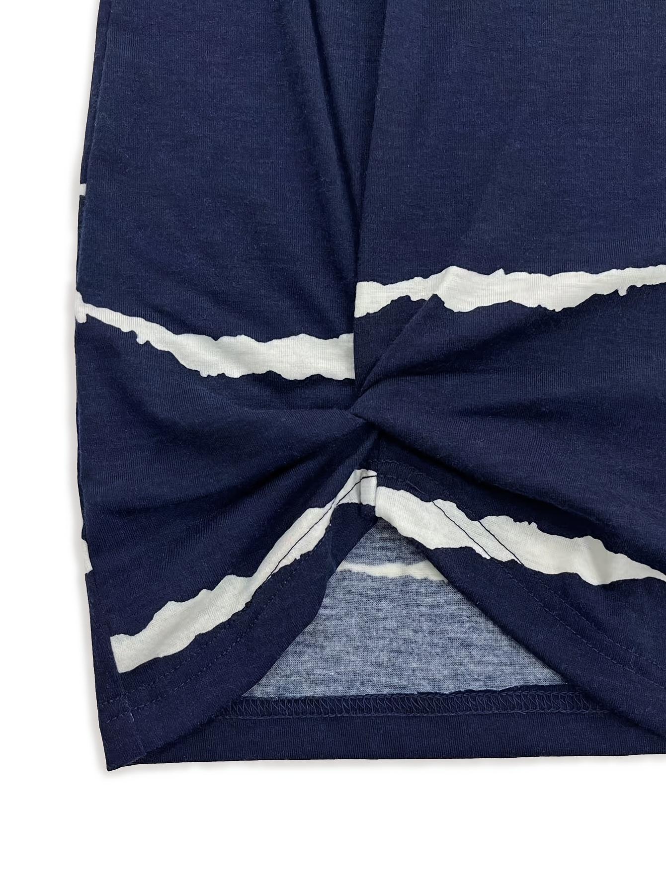 Vestido plisado informal con cuello asimétrico para mujer de TECCULI LUNE