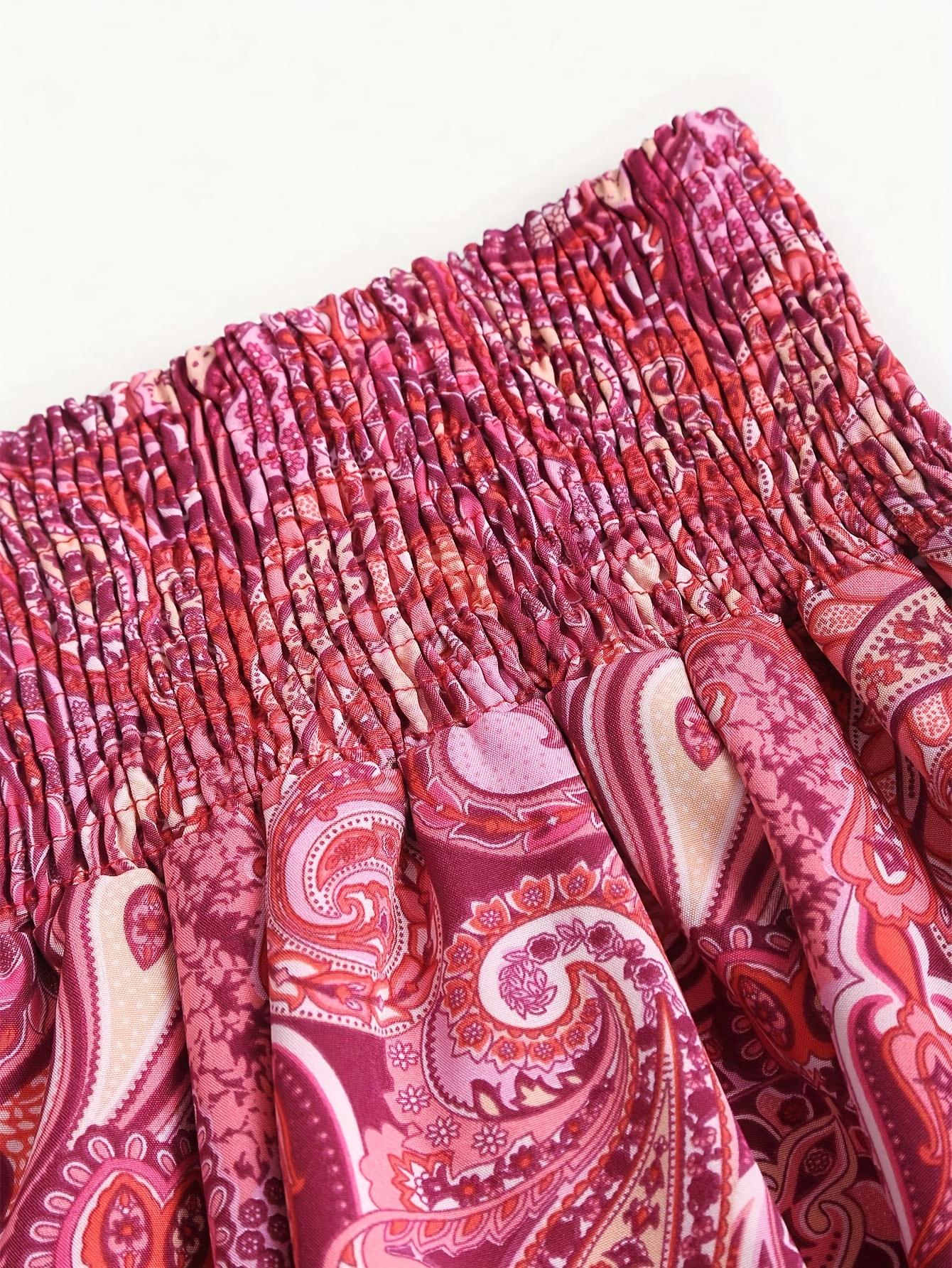 Conjunto de dos piezas de TECCULI Sweetra con top de tubo bordado y falda a capas, tejido Y2K