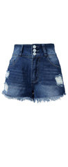 TECCULI MOD - Shorts vaqueros desgastados de talla grande para mujer, shorts de talla grande, conjuntos de verano para mujer, para el 4 de julio, shorts vaqueros, conjuntos para vacaciones en la playa